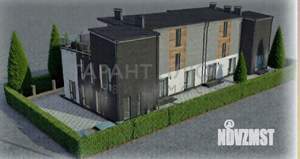 Таунхаус 151м², 3-этажный, участок 2 сот.