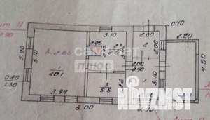Дом 34м², 1-этажный, участок 15 сот.