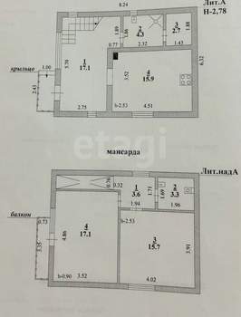 Дача 91м², 2-этажный, участок 16 сот.