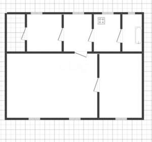 Дом 129м², 1-этажный, участок 13 сот.