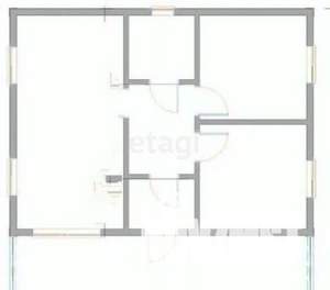 Дом 50м², 1-этажный, участок 4 сот.