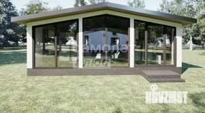 Коттедж 53м², 1-этажный, участок 15 сот.