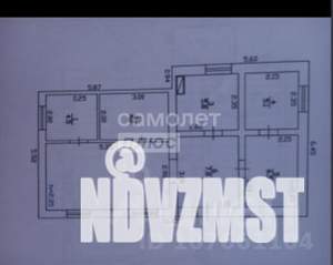 Дом 57м², 1-этажный, участок 3 сот.