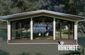 Коттедж 60м², 1-этажный, участок 10 сот.  