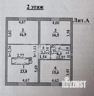 Дом 167м², 2-этажный, участок 15 сот.  