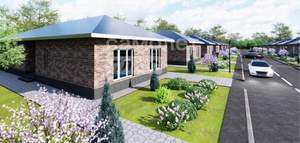 Дом 131м&sup2;, 1-этажный, участок 6 сот.  