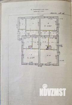 Дом 105м&sup2;, 1-этажный, участок 6 сот.  
