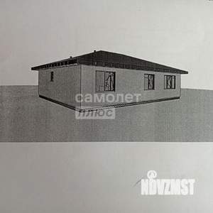 Дом 107м&sup2;, 1-этажный, участок 10 сот.  