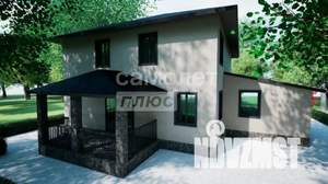 Дом 196м², 2-этажный, участок 10 сот.  