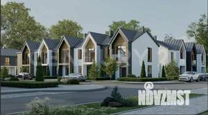 Таунхаус 96м&sup2;, 1-этажный, участок 2 сот.  