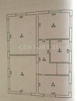 Дом 290м&sup2;, 2-этажный, участок 15 сот.  