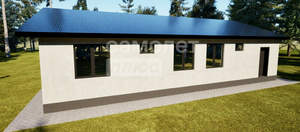 Дом 113м&sup2;, 1-этажный, участок 1 сот.  