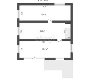 Дом 269м², 2-этажный, участок 10 сот.  