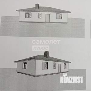 Дом 107м&sup2;, 1-этажный, участок 10 сот.  