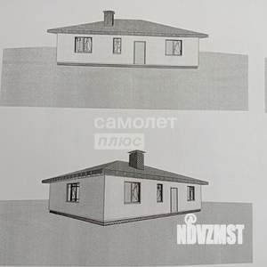 Дом 107м², 1-этажный, участок 10 сот.  