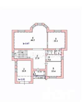 Дом 333м², 2-этажный, участок 7 сот.  