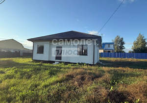 Дом 100м&sup2;, 1-этажный, участок 10 сот.  