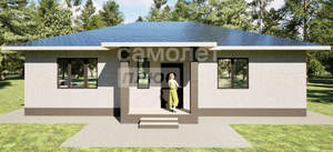 Дом 105м&sup2;, 1-этажный, участок 1 сот.  