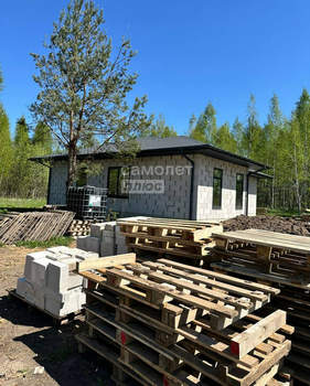 Дом 130м², 1-этажный, участок 10 сот.  