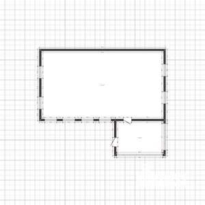 Дом 65м&sup2;, 1-этажный, участок 26 сот.  