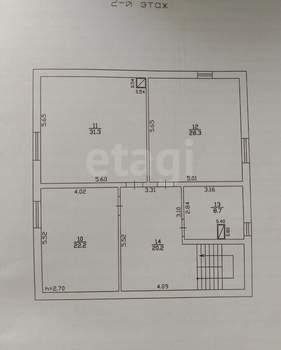 Дом 261м&sup2;, 3-этажный, участок 7 сот.  