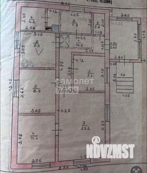 Дом 85м&sup2;, 1-этажный, участок 8 сот.  