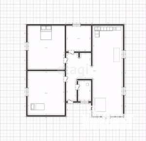 Дом 80м², 1-этажный, участок 5 сот.  