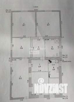 Дом 135м&sup2;, 1-этажный, участок 5 сот.  