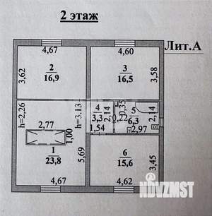 Дом 167м², 2-этажный, участок 15 сот.  