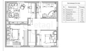 Дом 165м&sup2;, 2-этажный, участок 8 сот.  