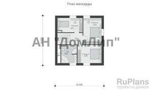 Дом 120м², 2-этажный, участок 10 сот.  