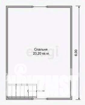 Дом 20м&sup2;, 2-этажный, участок 6 сот.  