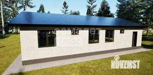 Дом 113м&sup2;, 1-этажный, участок 1 сот.  