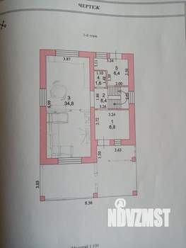Дом 127м², 2-этажный, участок 7 сот.  