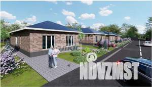 Дом 131м&sup2;, 1-этажный, участок 6 сот.  