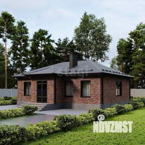 Дом 102м&sup2;, 1-этажный, участок 12 сот.  