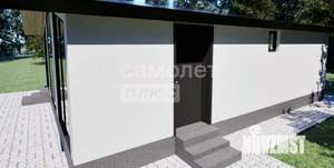 Дом 60м&sup2;, 1-этажный, участок 1 сот.  