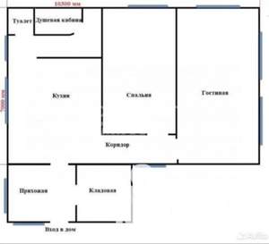 Дом 70м&sup2;, 1-этажный, участок 15 сот.  