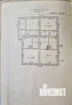 Дом 105м&sup2;, 1-этажный, участок 6 сот.  