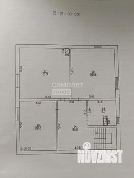 Дом 261м&sup2;, 3-этажный, участок 7 сот.  