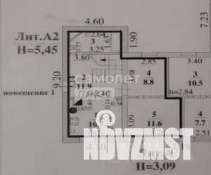 Дом 97м², 2-этажный, участок 5 сот.  