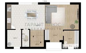 Таунхаус 128м², 2-этажный, участок 2 сот.  