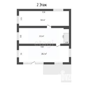 Дом 269м², 2-этажный, участок 10 сот.  