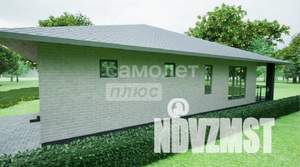 Дом 181м&sup2;, 1-этажный, участок 16 сот.  