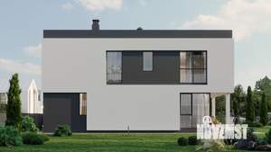 Коттедж 276м&sup2;, 2-этажный, участок 2 сот.  