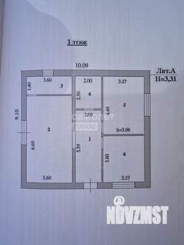 Дом 75м², 1-этажный, участок 10 сот.  