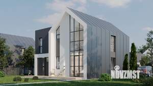 Коттедж 215м&sup2;, 2-этажный, участок 2 сот.  