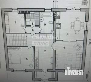 Дом 75м&sup2;, 1-этажный, участок 8 сот.  