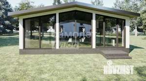 Коттедж 60м², 1-этажный, участок 10 сот.  