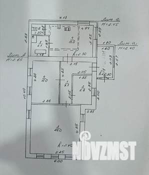 Дом 70м², 1-этажный, участок 13 сот.  